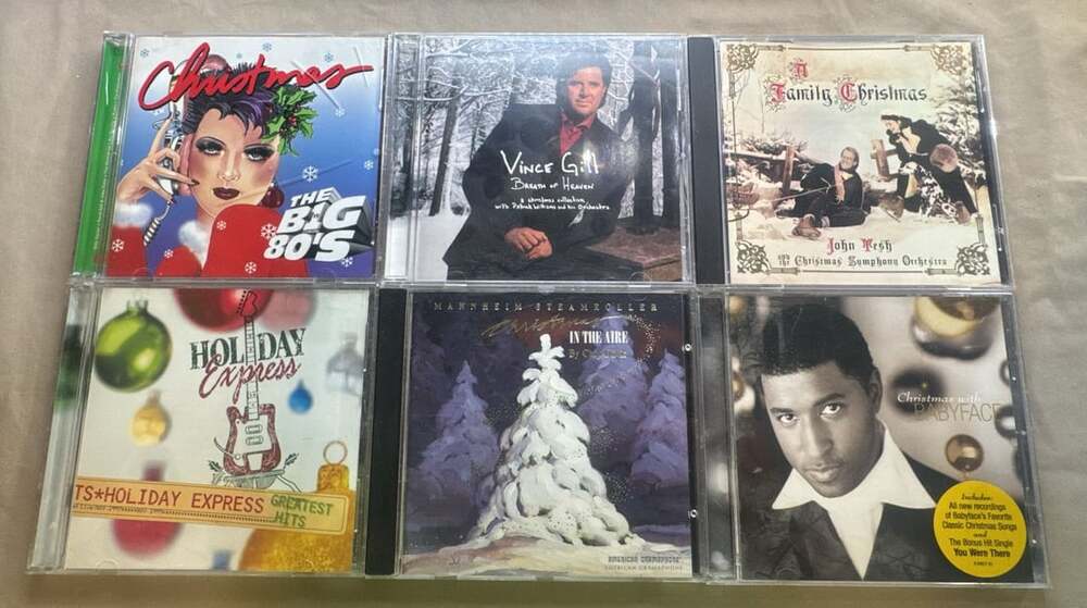 Lot of 6 Christmas Holiday Audio CDs Bundle